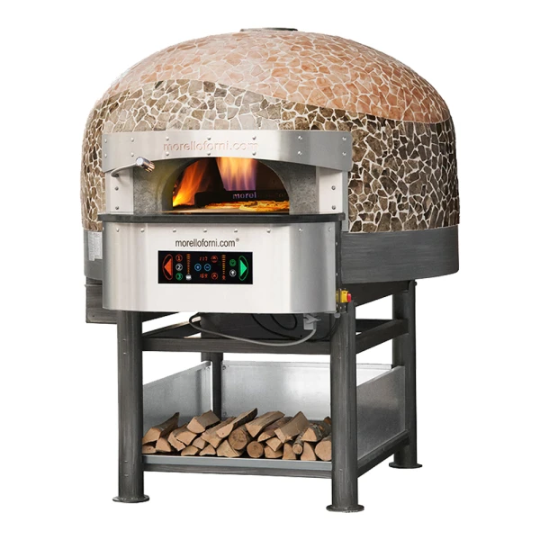 Morello Forni Піч купольна 130см ROSA ASIAGO TRAVERTINO NOCE image