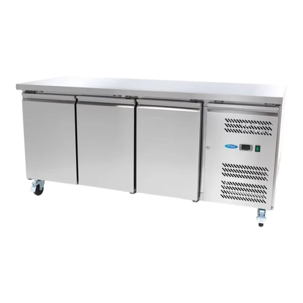 MAXIMA Морозильний стіл 312 л 180 см 3-дверний 09400395 image