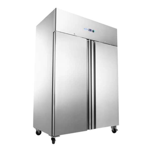 MAXIMA Шафа морозильна 1400 л, 6 регул полиць 2/1 GN, на колесах, нерж 09400025 image