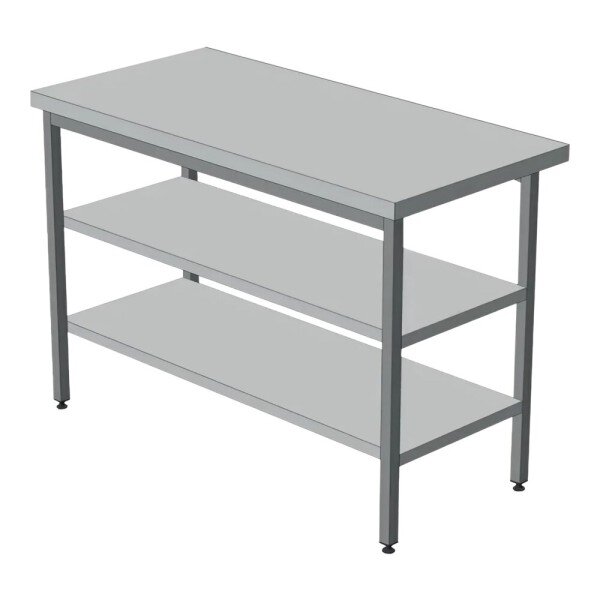 Стіл з 2 полицями 1000х700х850 image