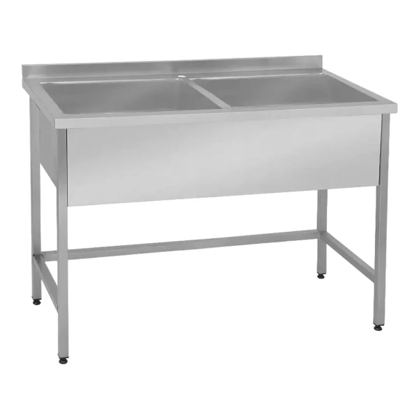 Ванна мийна 2-секційна з бортом 1050х600х900 image