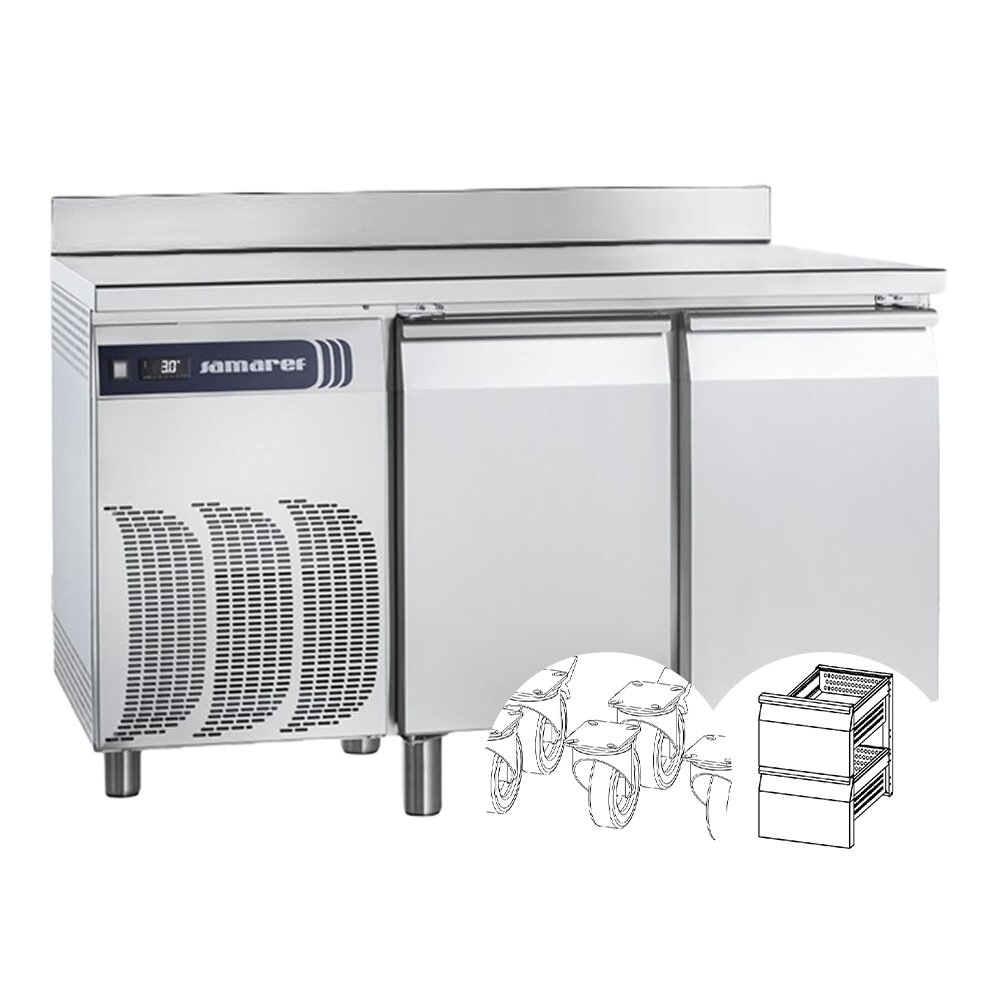 Samaref Холодильний стіл TG2 M PA TN+CAS1212G+KIT5R
